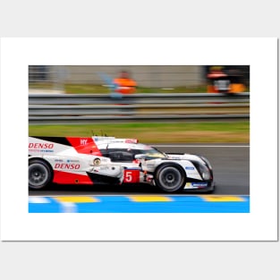 Toyota TS050-Hybrid no5 24 Hours of Le Mans 2016 Posters and Art